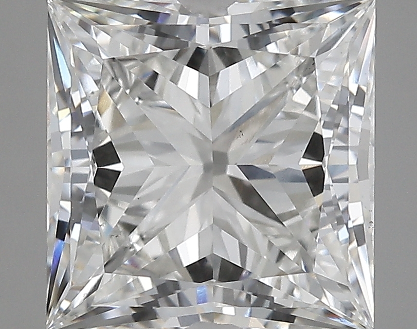 4.17 Carat princess Lab Grown Diamond Front Image