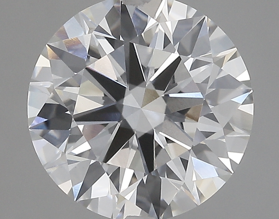3.39 Carat round Lab Grown Diamond Front View