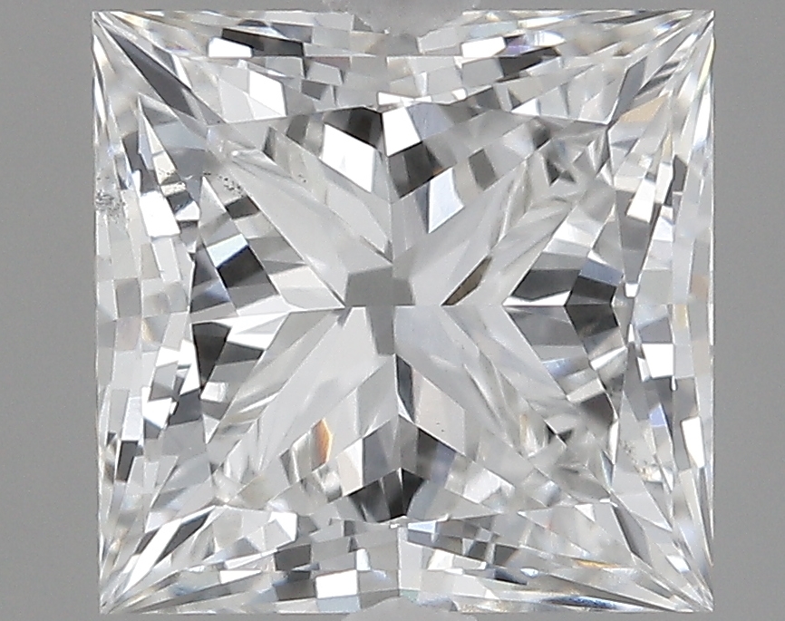 3.31 Carat G-VS2 Very Good Princess Diamond