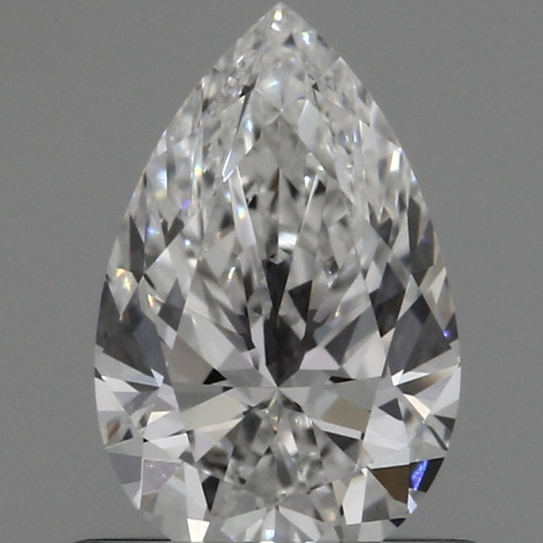 0.62 carat e VVS1 EX Cut IGI pear diamond