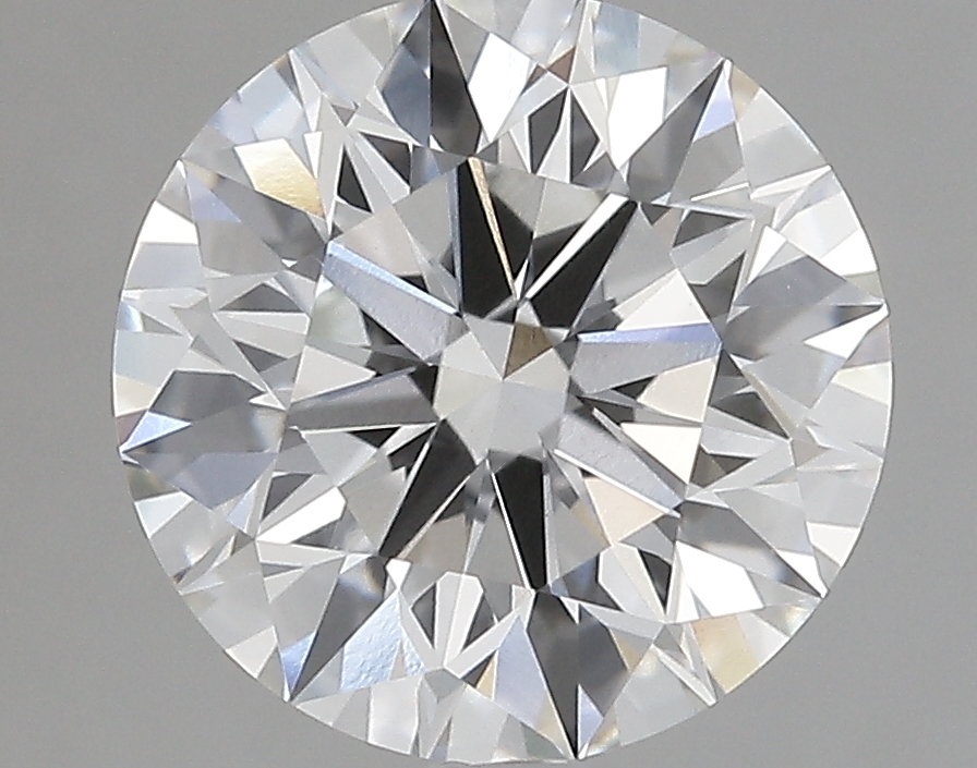 3.29 Carat round Lab Grown Diamond Front Image