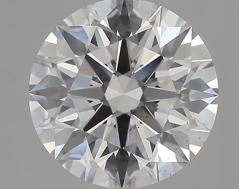 3.34 Carat round Lab Grown Diamond Front Image