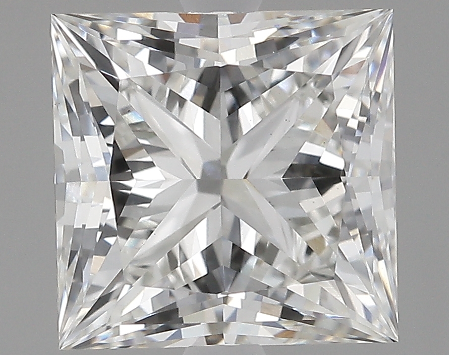 3.15 Carat H-VS1 Ideal Princess Diamond
