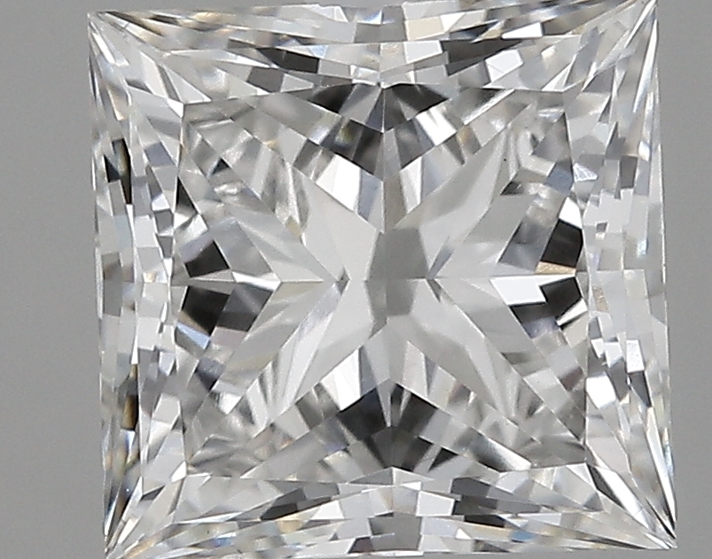3.55 Carat princess Lab Grown Diamond Front Image