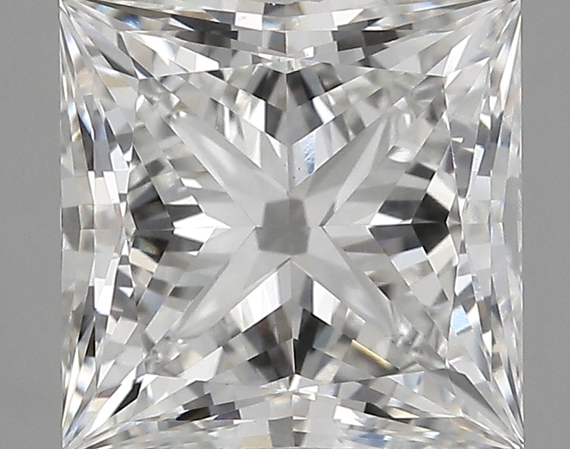 3.75 Carat princess Lab Grown Diamond Front Image