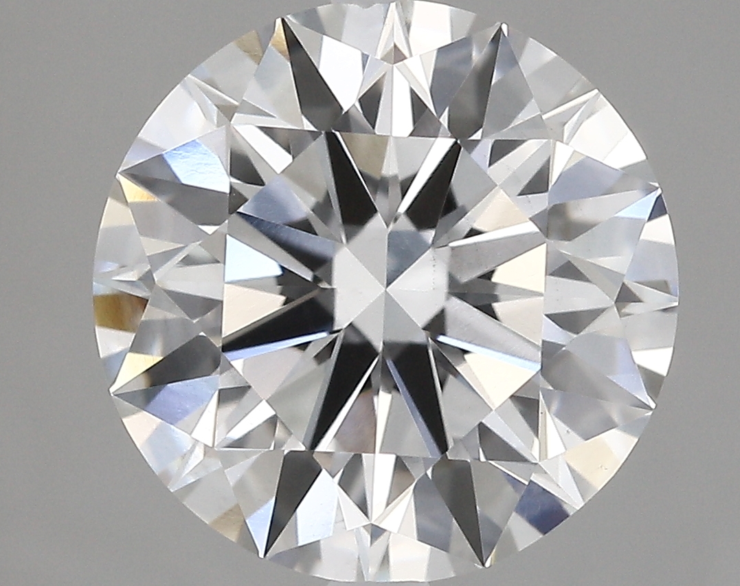3.38 Carat round Lab Grown Diamond Front Image