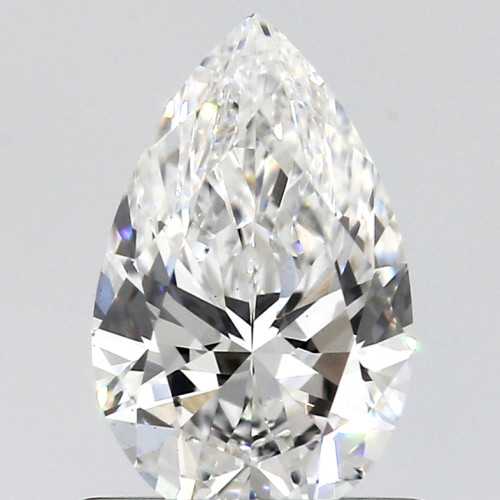 0.64 carat d VS2 VG Cut IGI pear diamond