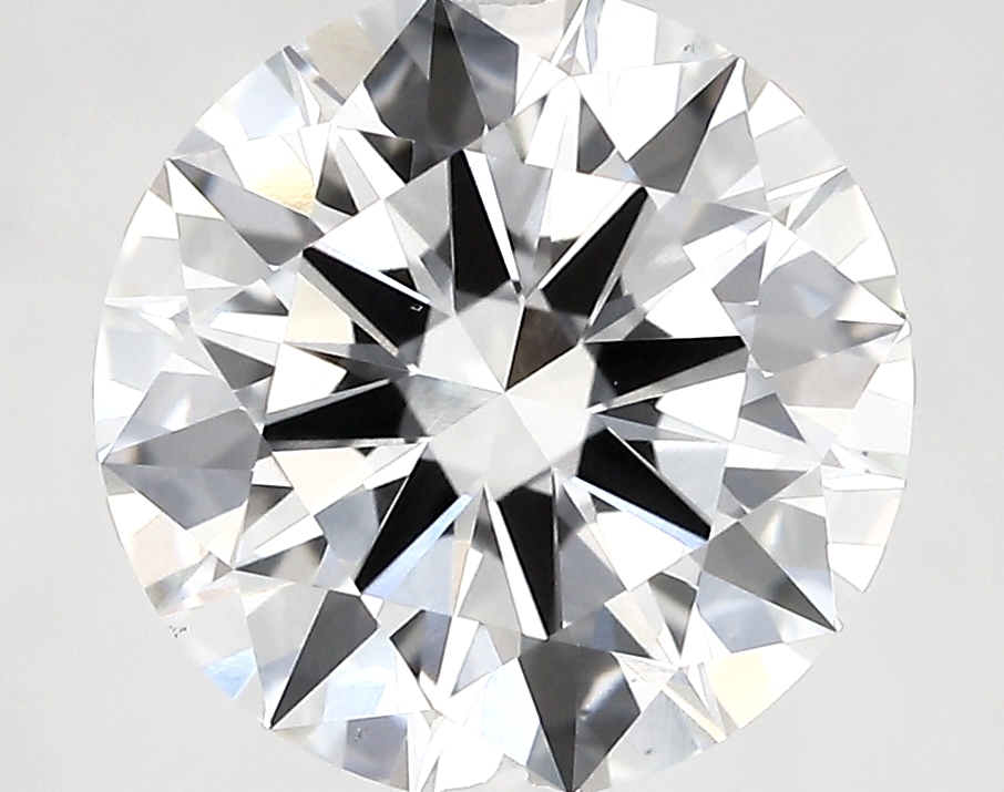 3.25 Carat round Lab Grown Diamond Front View