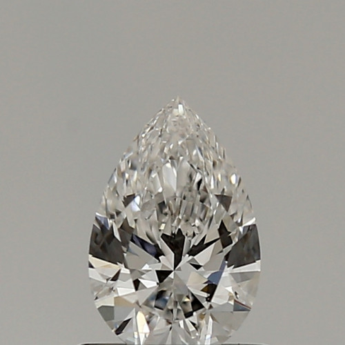 0.57 carat e VVS2 VG Cut IGI pear diamond