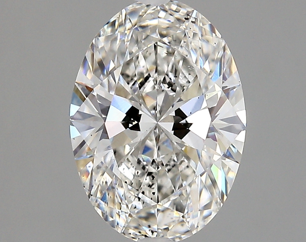 2.22 Carat G-SI1 Ideal Oval Diamond
