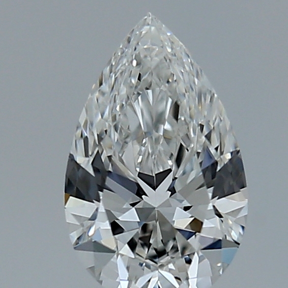 0.83 Carat pear Lab Grown Diamond Front Image