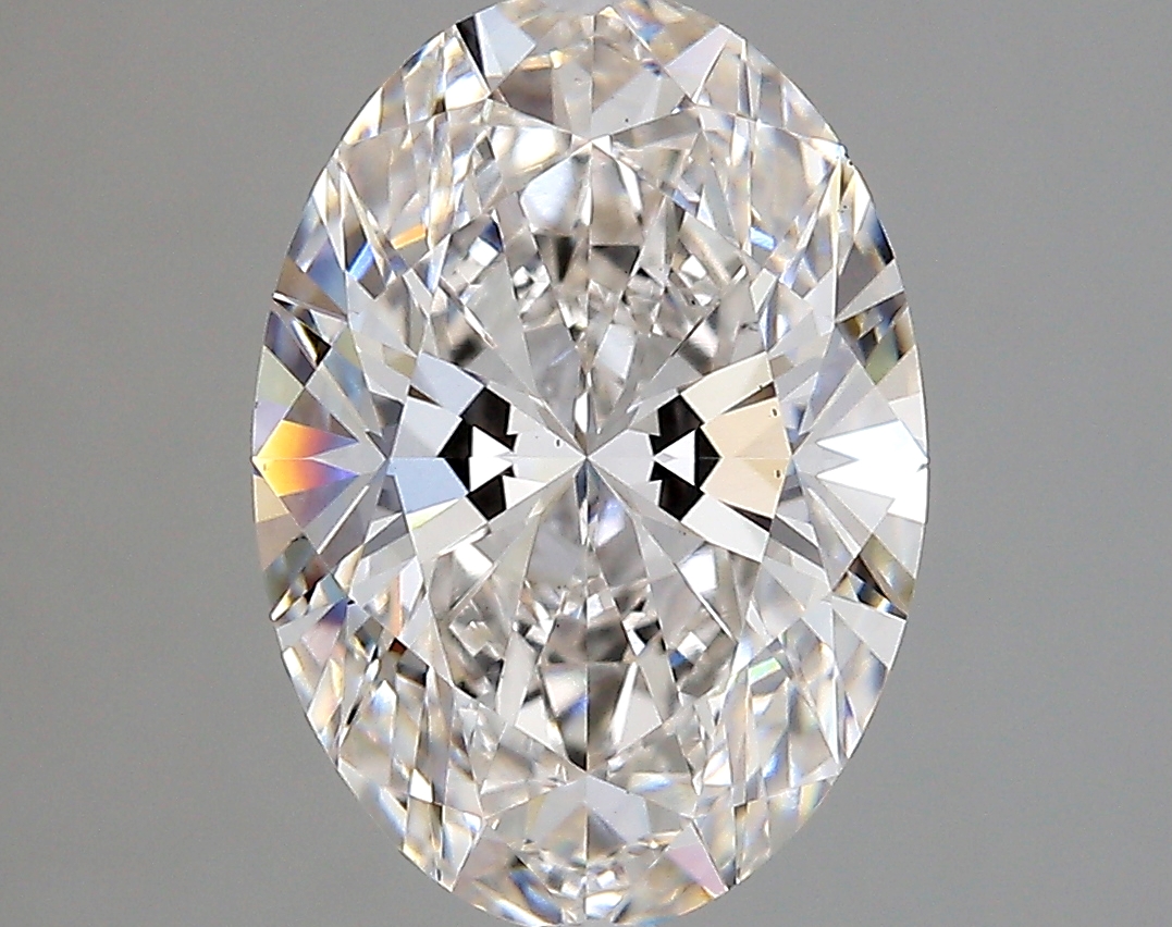 3.09 Carat H-VS1 Ideal Oval Diamond