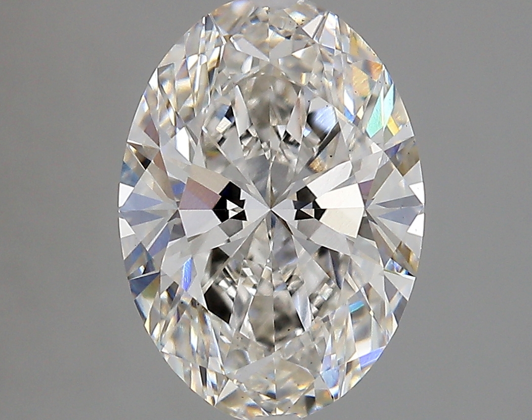 3.08 Carat H-VS1 Ideal Oval Diamond