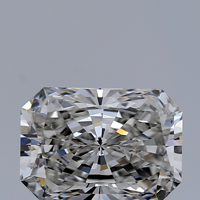 1.59 Carat H-VS1 Ideal Radiant Diamond