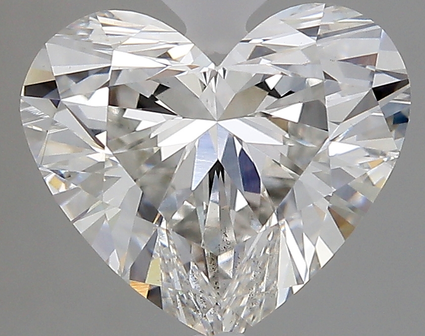 3.11 Carat G-VS2 Ideal Heart Diamond
