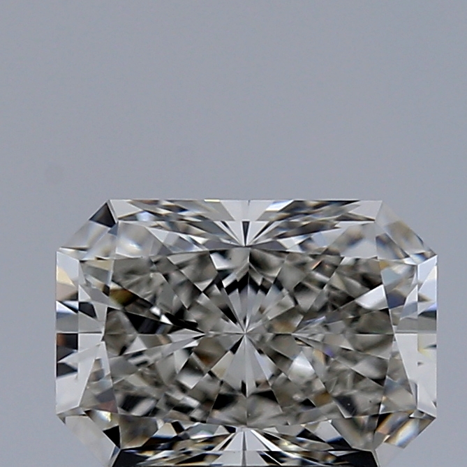1.62 Carat H-VVS2 Ideal Radiant Diamond