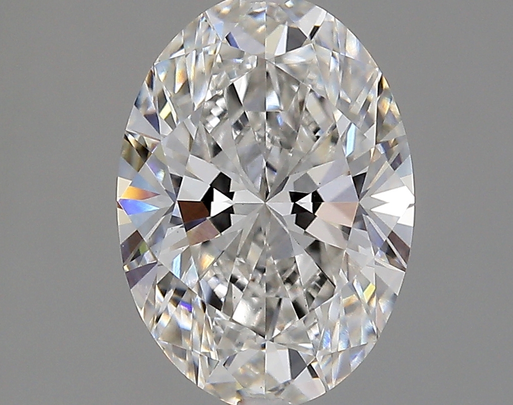 2.59 Carat oval Lab Grown Diamond Front Image