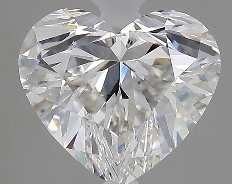 2.10 Carat F-SI1 Ideal Heart Diamond