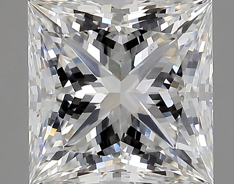 3.56 Carat H-VS1 Ideal Princess Diamond