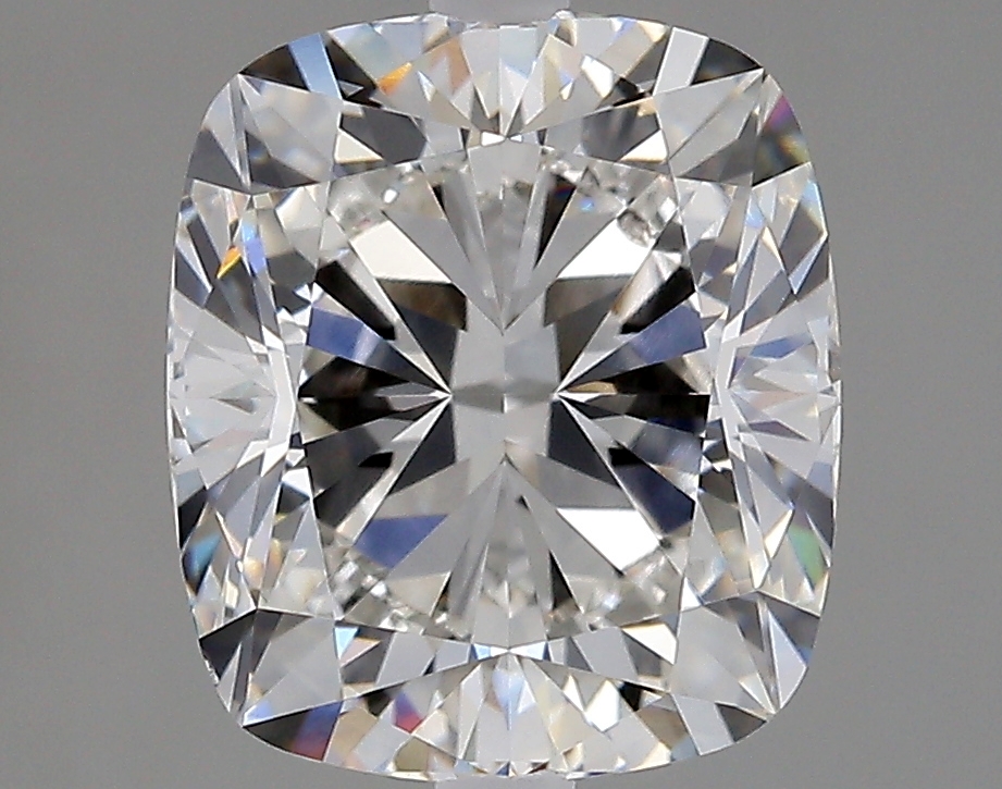 3.48 Carat H-VS1 Ideal Cushion Diamond