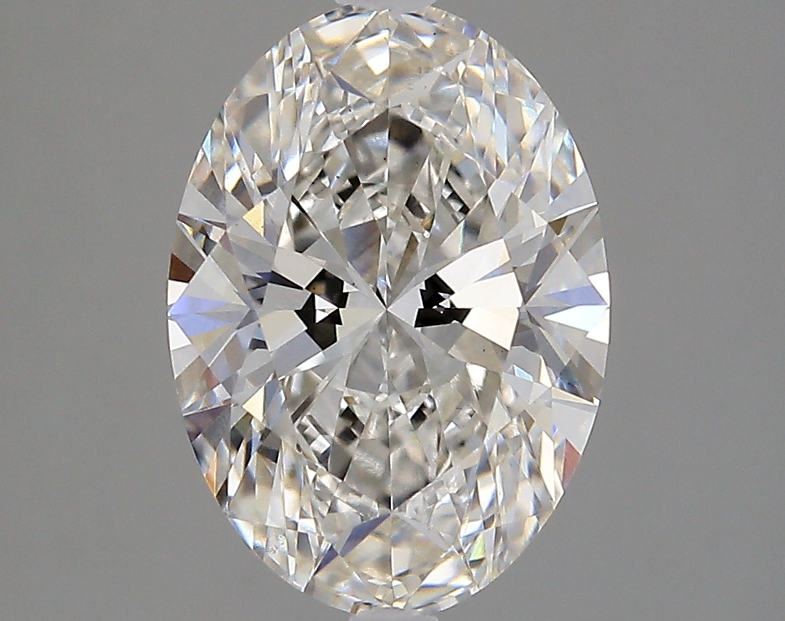 3.08 Carat H-VS1 Ideal Oval Diamond
