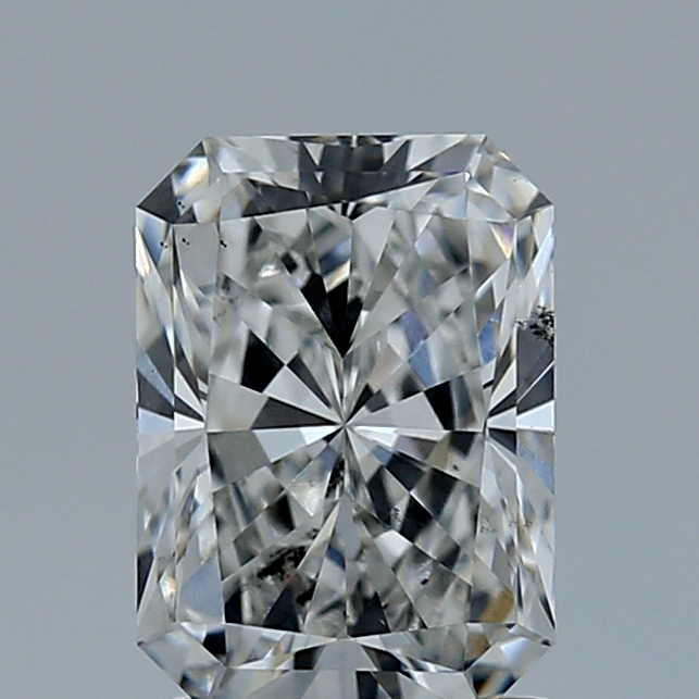 1.51 Carat F-SI1 Ideal Radiant Diamond
