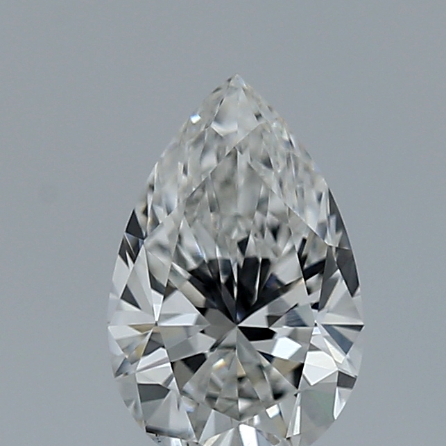 0.89 Carat pear Lab Grown Diamond Front Image