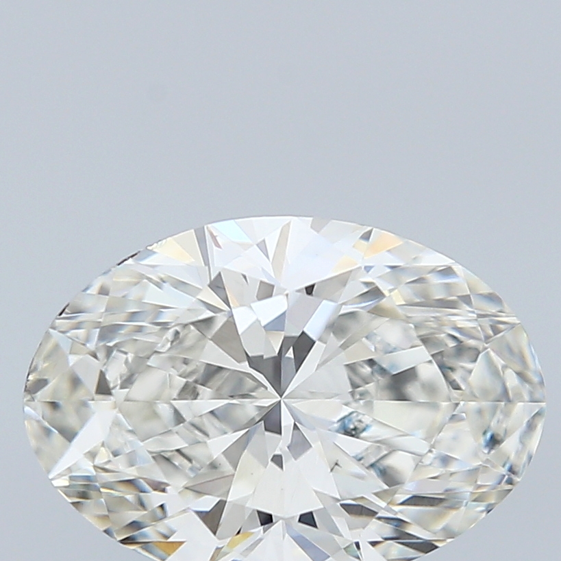 2.75 Carat H-VS1 Ideal Oval Diamond