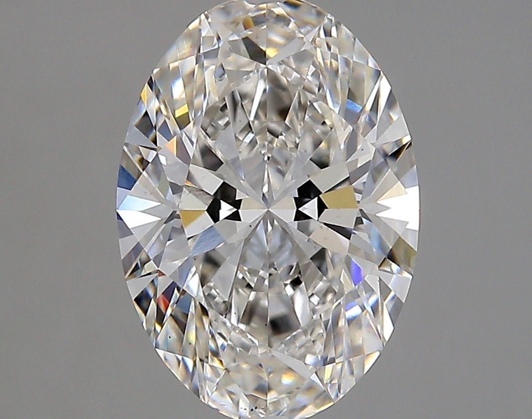 3.10 Carat H-VS1 Ideal Oval Diamond