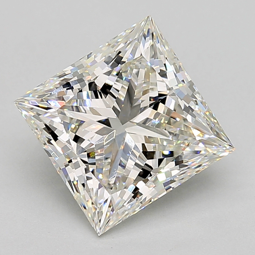 3.58 Carat princess Lab Grown Diamond Front Image