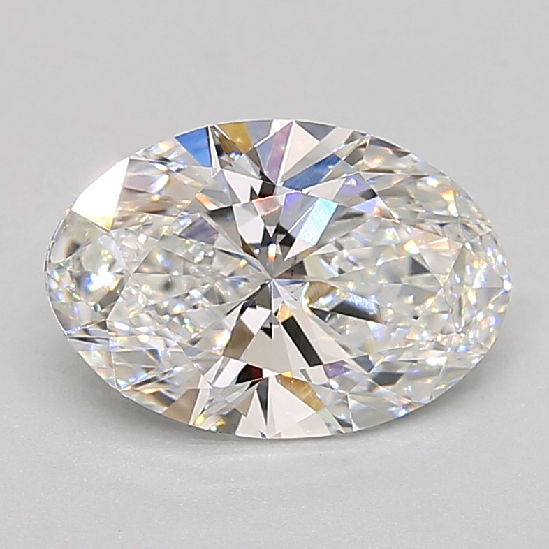 2.33 Carat oval Lab Grown Diamond Front Image