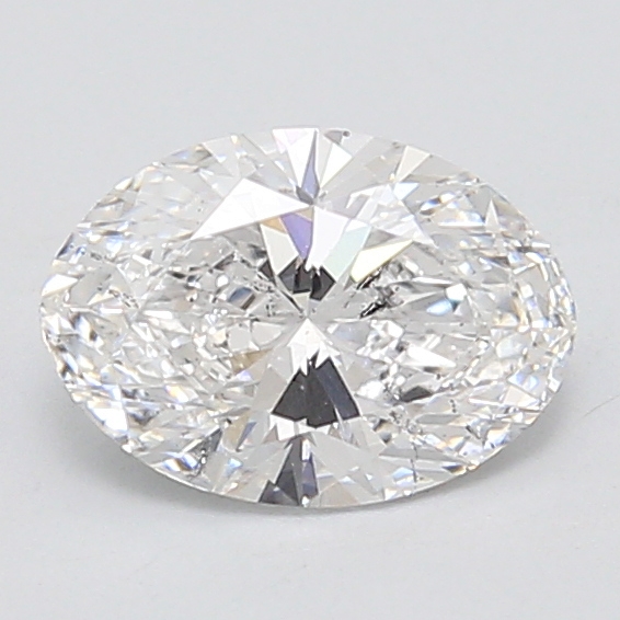 1.68 Carat oval Lab Grown Diamond Front Image