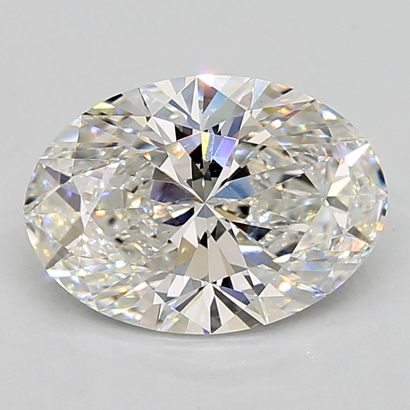 3.23 Carat oval Lab Grown Diamond Front Image