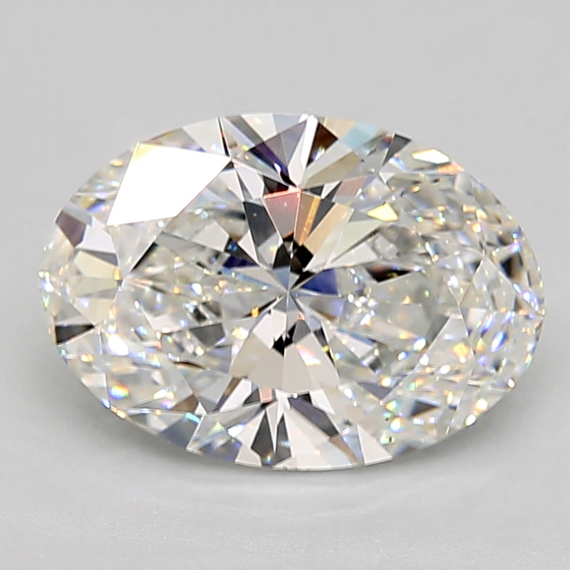 3.31 Carat oval Lab Grown Diamond Front Image