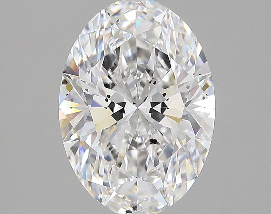 3.08 Carat oval Lab Grown Diamond Front Image