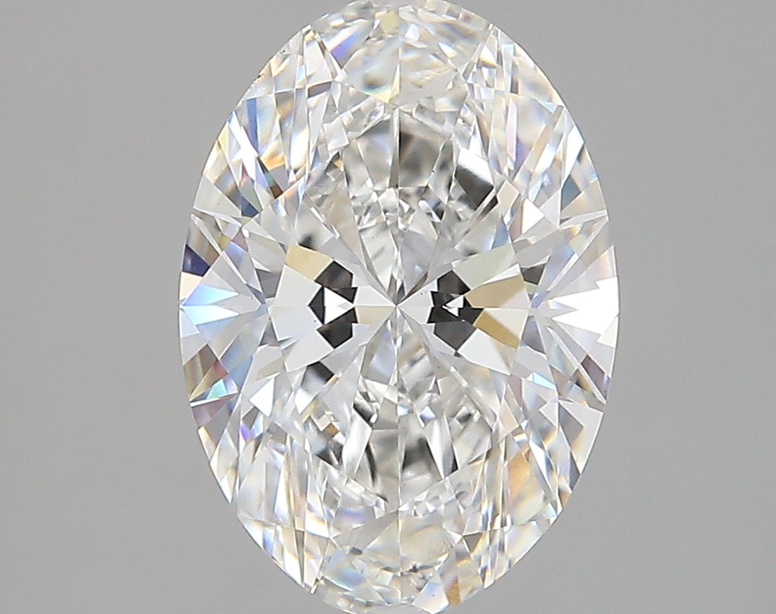 3.28 Carat oval Lab Grown Diamond Front Image