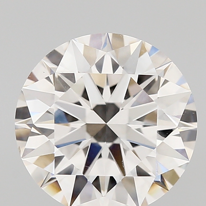 2.71 Carat G-VS2 Ideal Round Diamond