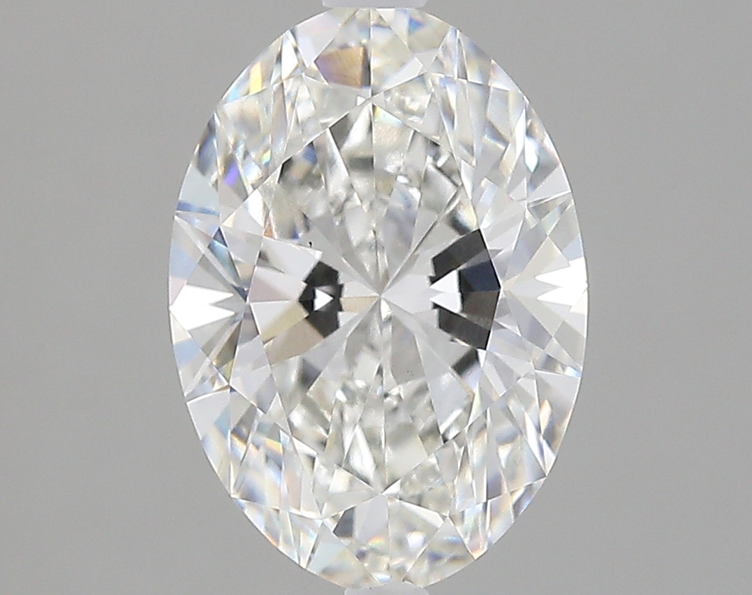 2.66 Carat H-VS1 Ideal Oval Diamond