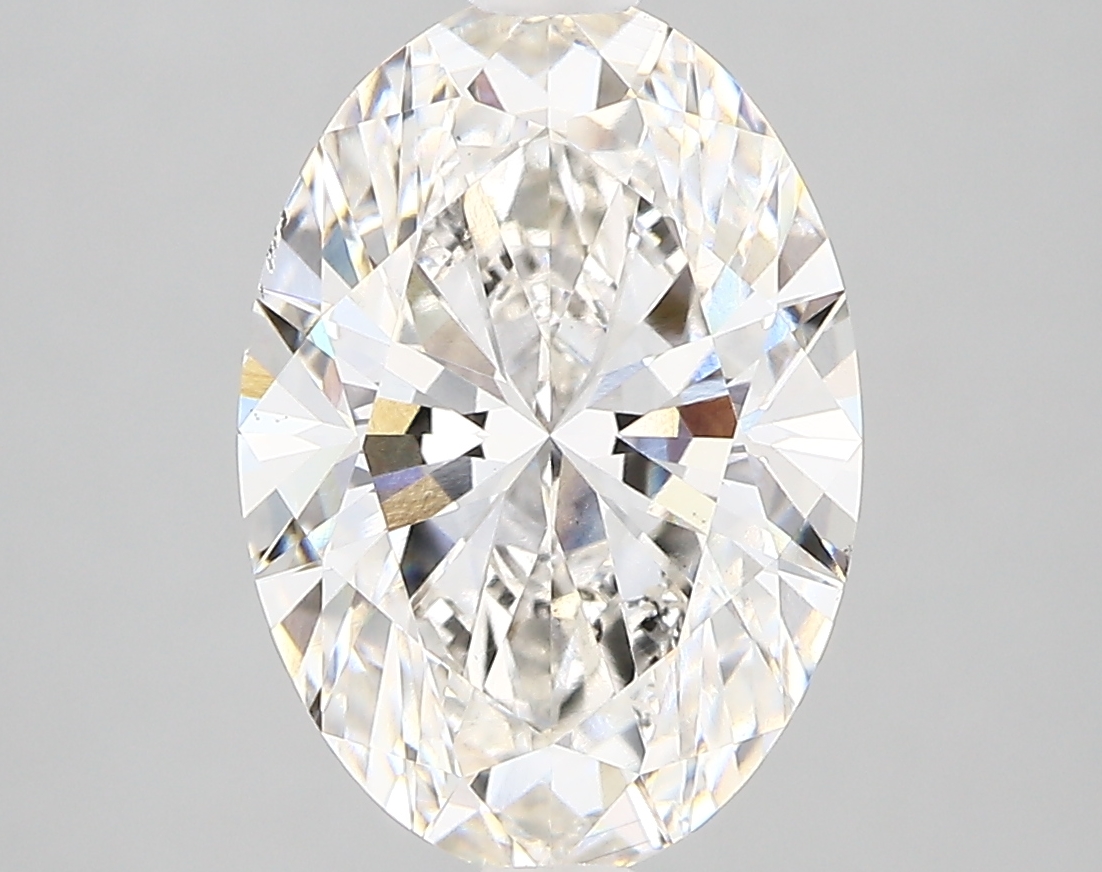 3.50 Carat H-VS1 Ideal Oval Diamond
