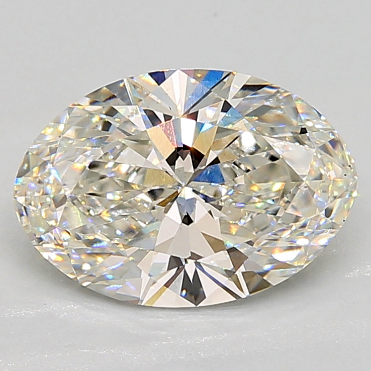 2.46 Carat G-VS2 Ideal Oval Diamond