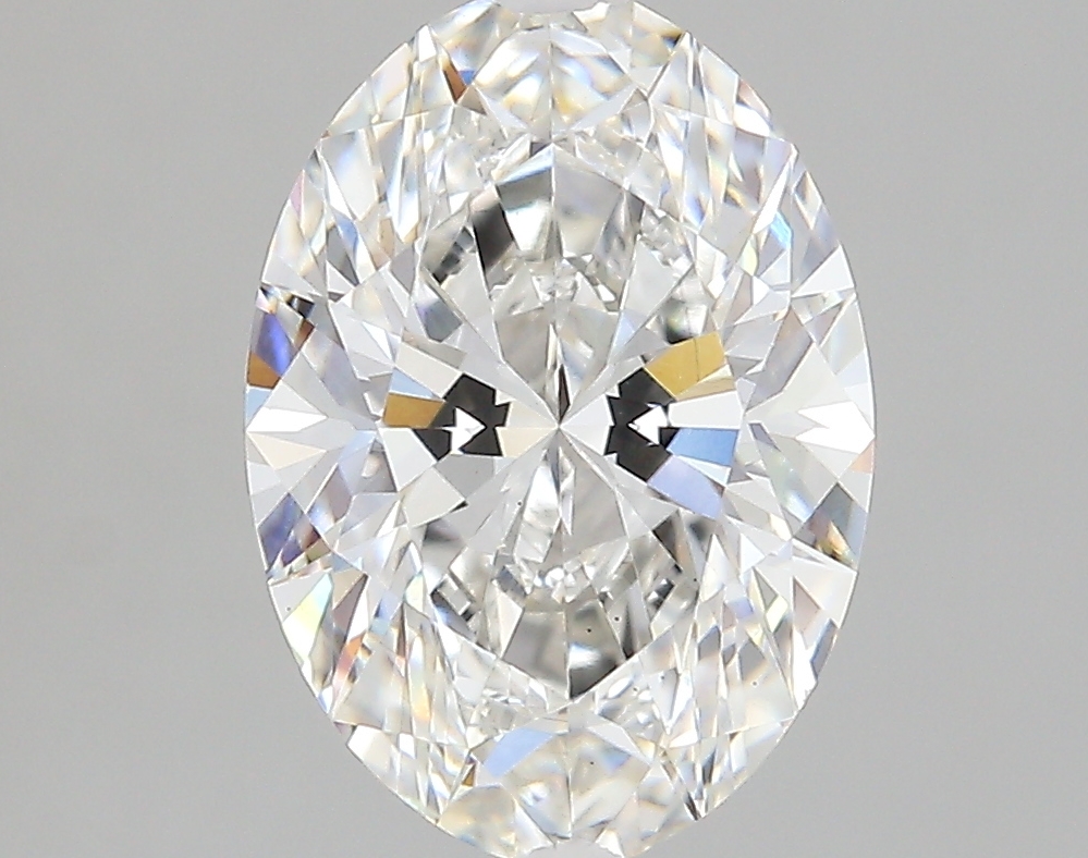 2.51 Carat H-VS1 Ideal Oval Diamond