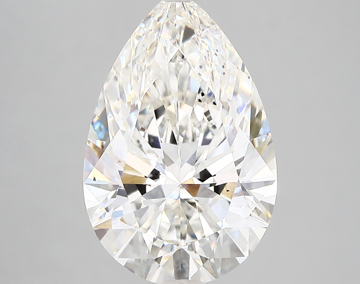 4.10 Carat G-VS2 Ideal Pear Diamond