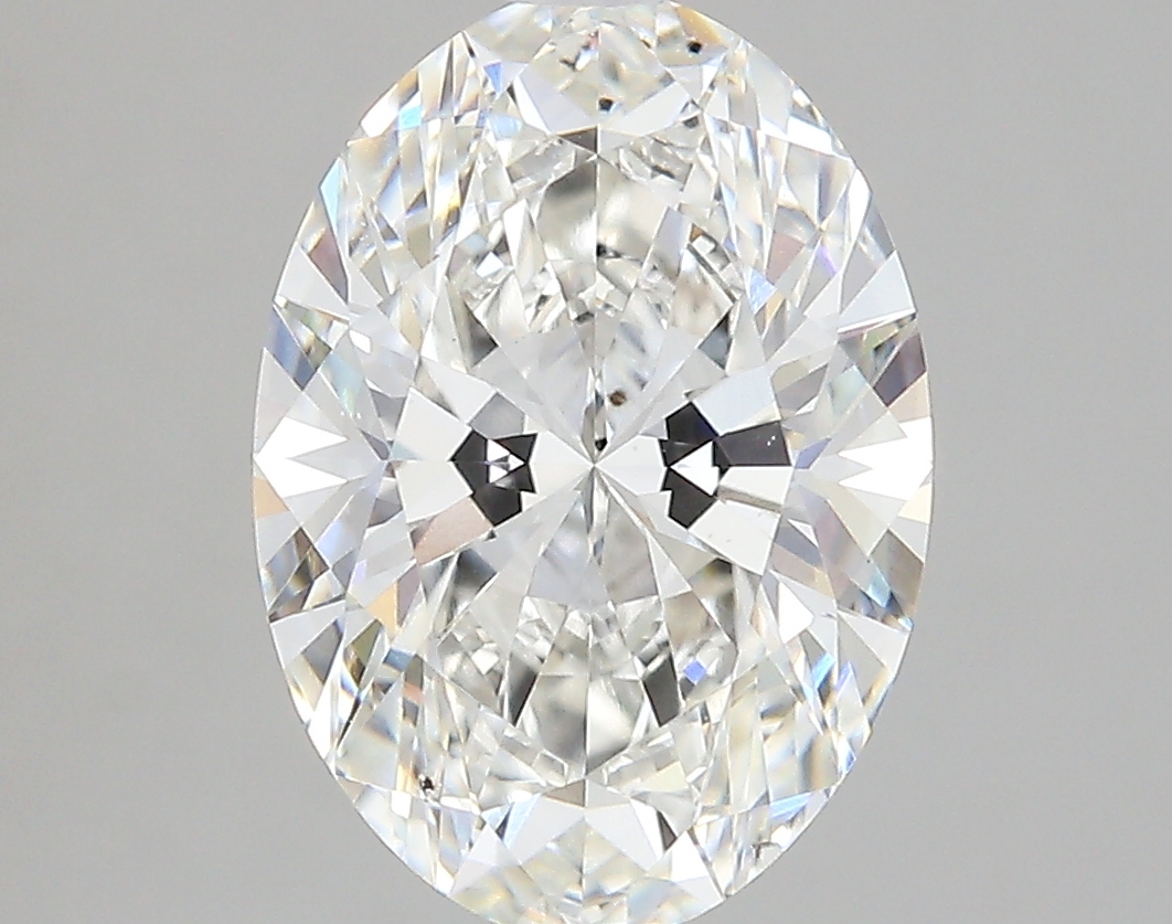 3.21 Carat G-VS2 Ideal Oval Diamond