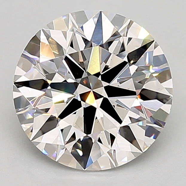 2.50 Carat round Lab Grown Diamond Front Image