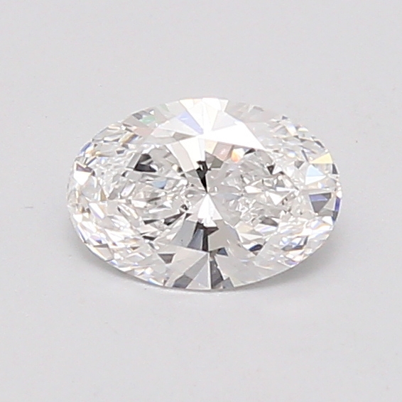 0.81 Carat oval Lab Grown Diamond Front View