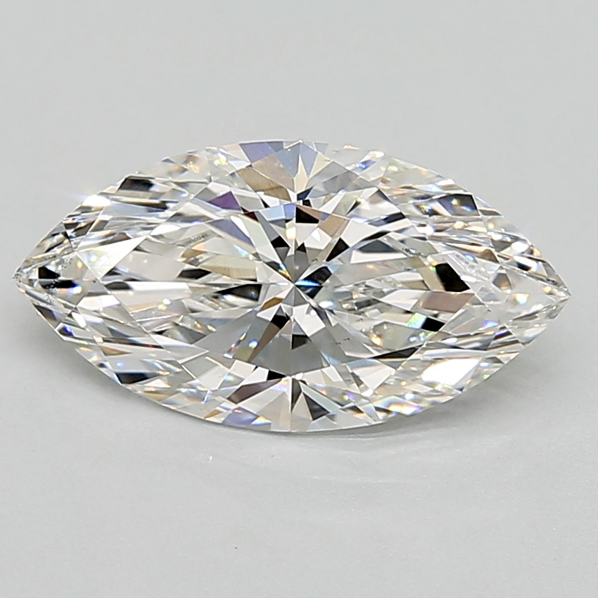 2.11 Carat marquise Lab Grown Diamond Front Image