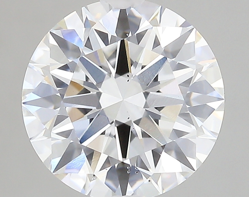2.85 Carat G-SI1 Ideal Round Diamond