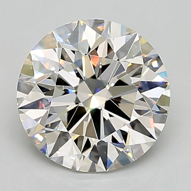 2.06 Carat round Lab Grown Diamond Front Image