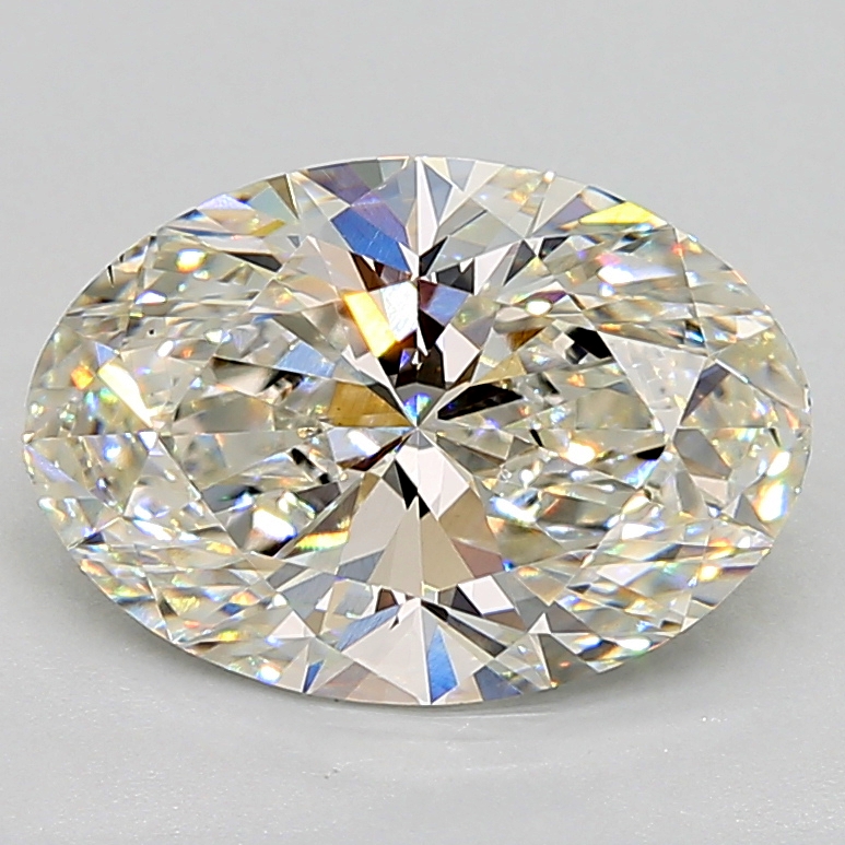 3.03 Carat oval Lab Grown Diamond Front Image