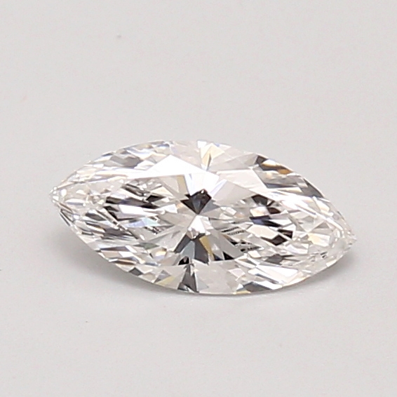 0.53 Carat marquise Lab Grown Diamond Front Image